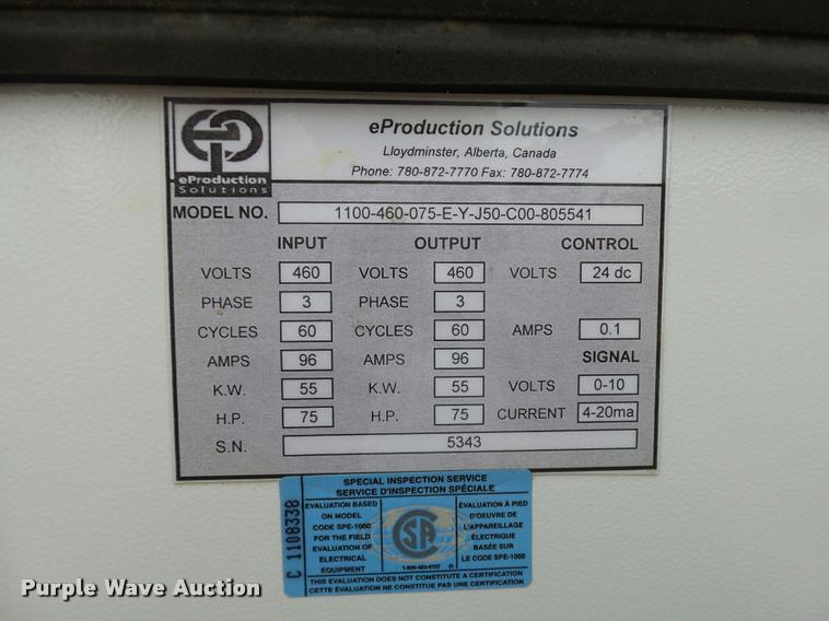 image for item DC6442 (2) Variable Frequency Drive