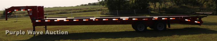 image for item DD0168 2016 H&H flatbed trailer