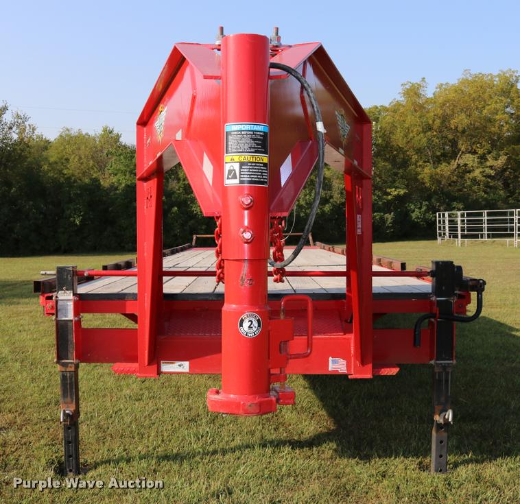 image for item DD0168 2016 H&H flatbed trailer