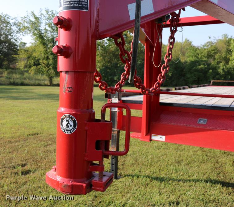 image for item DD0168 2016 H&H flatbed trailer