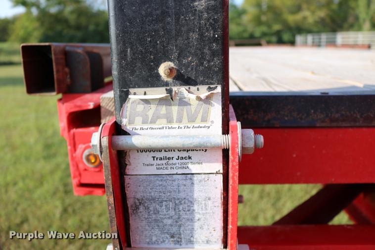 image for item DD0168 2016 H&H flatbed trailer