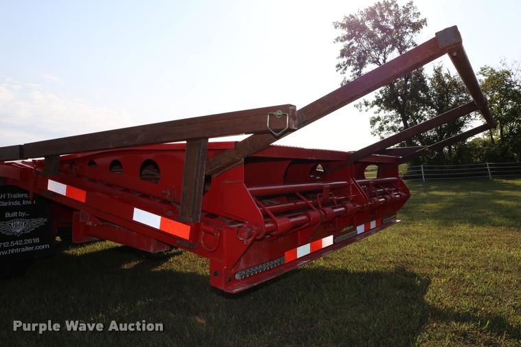 image for item DD0168 2016 H&H flatbed trailer