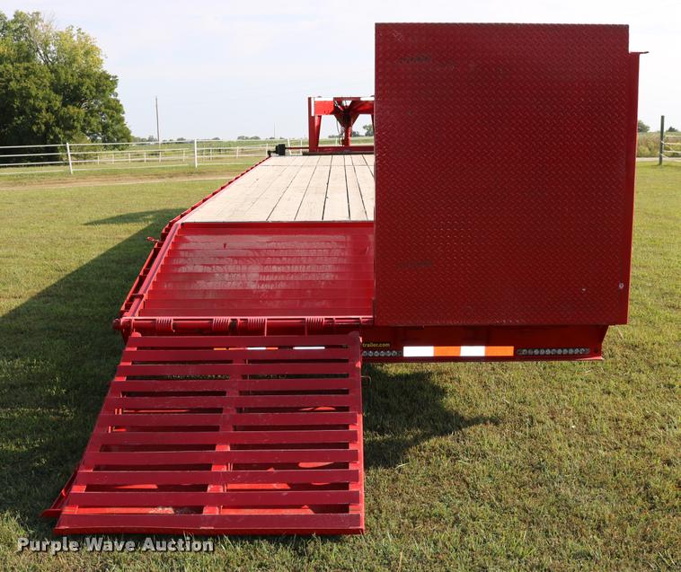 image for item DD0168 2016 H&H flatbed trailer