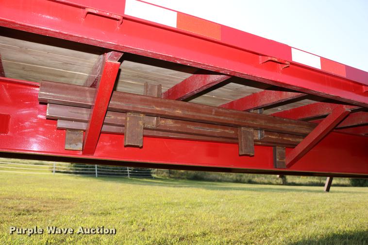 image for item DD0168 2016 H&H flatbed trailer