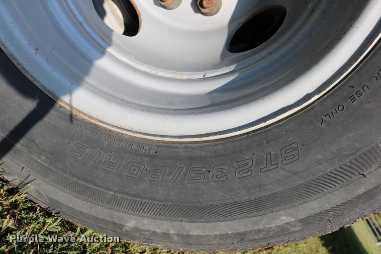 image for item DD0168 2016 H&H flatbed trailer