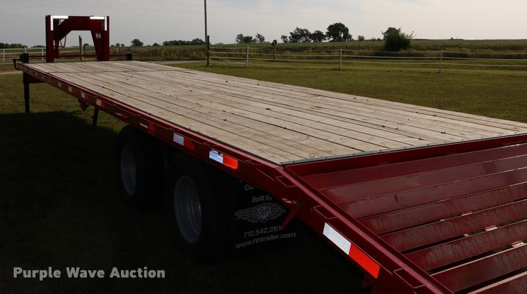 image for item DD0168 2016 H&H flatbed trailer