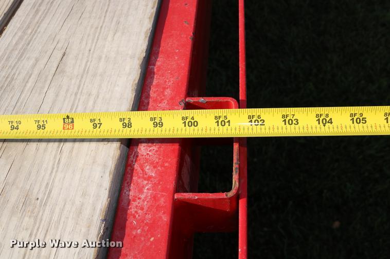 image for item DD0168 2016 H&H flatbed trailer