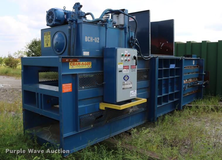 image for item DD0180 1995 Cram-A-Lot HX72 cardboard baler