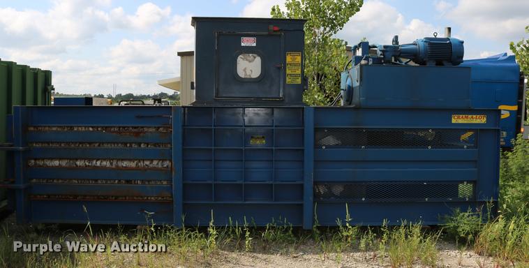 image for item DD0180 1995 Cram-A-Lot HX72 cardboard baler