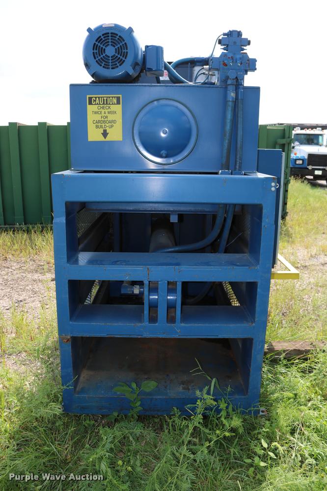image for item DD0180 1995 Cram-A-Lot HX72 cardboard baler