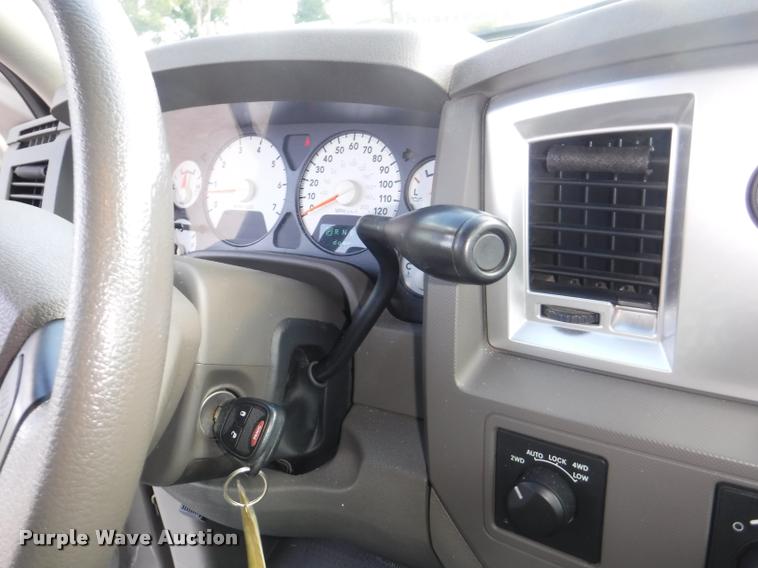 image for item DD0861 2008 Dodge Ram 1500 Quad Cab pickup truck