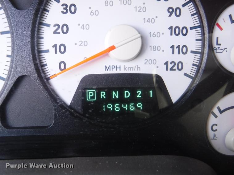 image for item DD0861 2008 Dodge Ram 1500 Quad Cab pickup truck