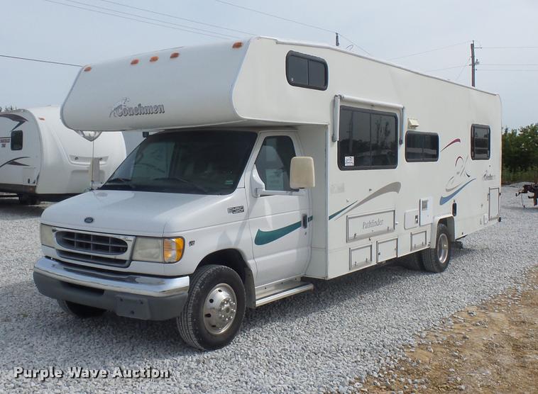 image for item DD1518 2001 Ford Econoline E450 Coachmen Pathfinder RV