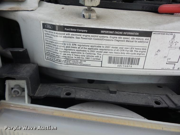 image for item DD1518 2001 Ford Econoline E450 Coachmen Pathfinder RV