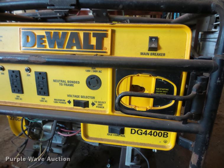 DeWalt DG4400B generator in Grain Valley, MO Item DD1572 sold
