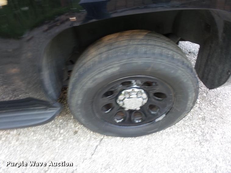 image for item DD1598 2012 Chevrolet Tahoe Police SUV