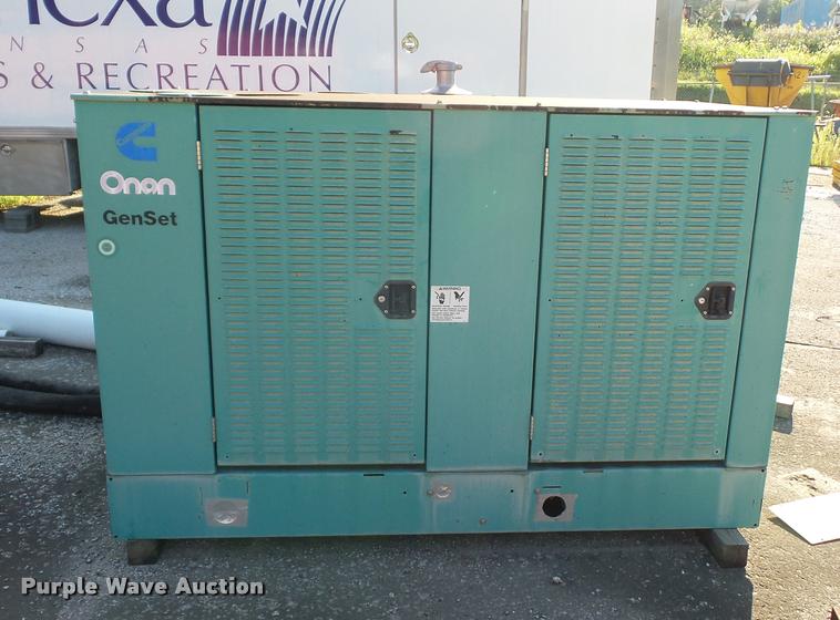 image for item DD1608 Onan GGFB-447G180 generator