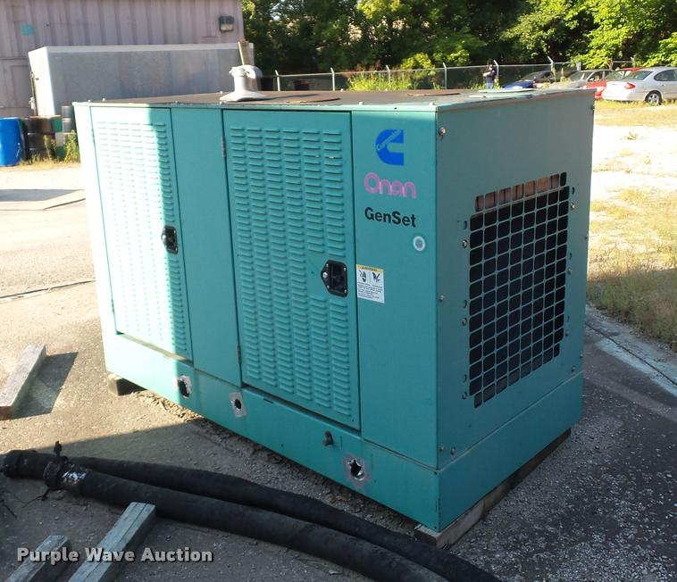 image for item DD1608 Onan GGFB-447G180 generator