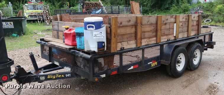 image for item DD1675 2011 Big Tex utility trailer