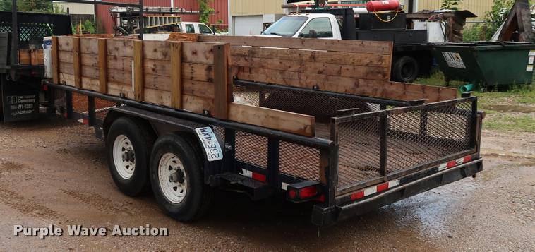 image for item DD1675 2011 Big Tex utility trailer