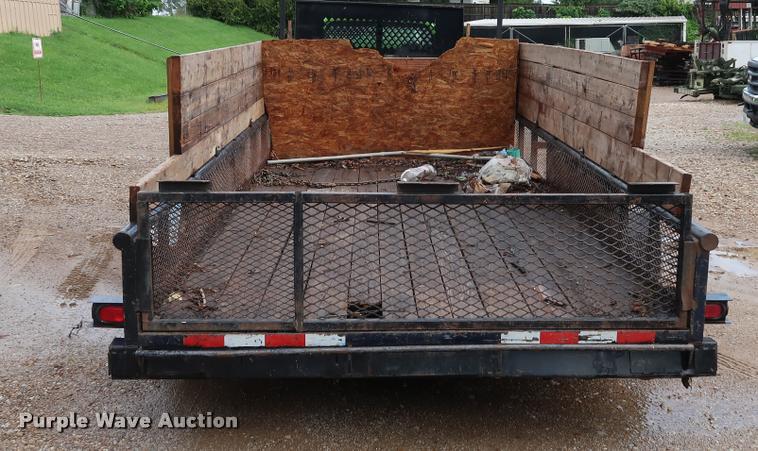 image for item DD1675 2011 Big Tex utility trailer