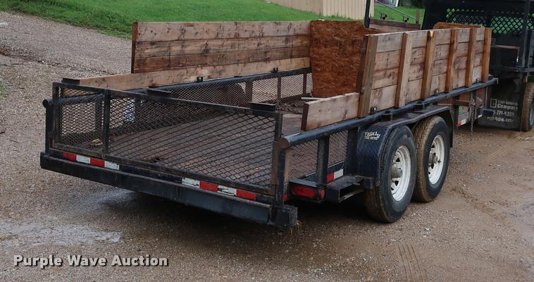 image for item DD1675 2011 Big Tex utility trailer