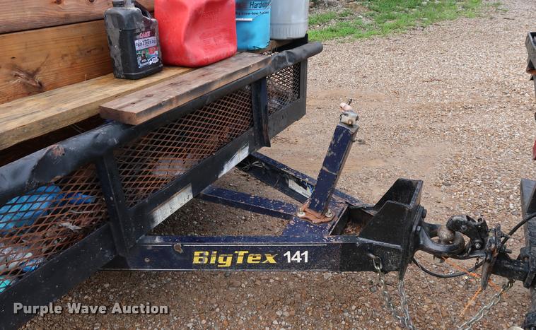 image for item DD1675 2011 Big Tex utility trailer