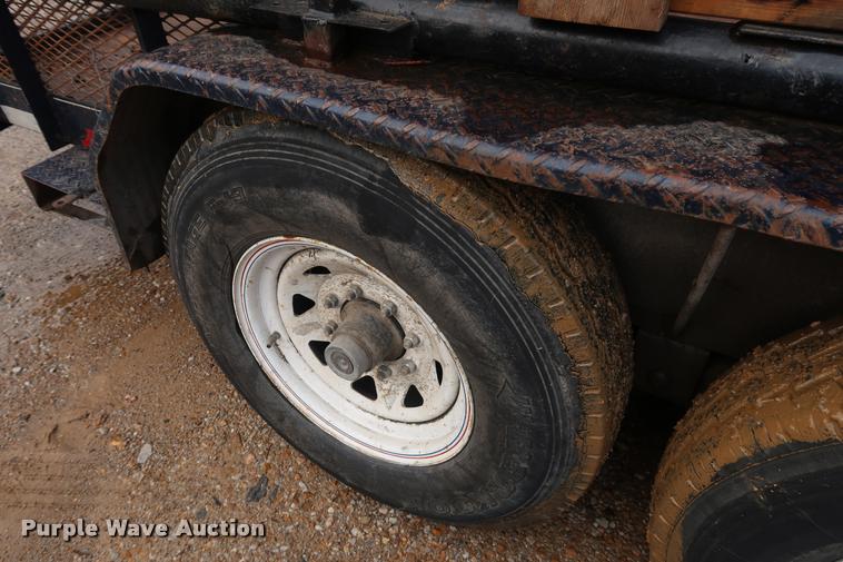 image for item DD1675 2011 Big Tex utility trailer