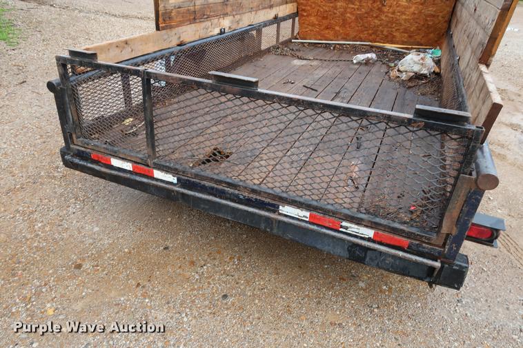 image for item DD1675 2011 Big Tex utility trailer