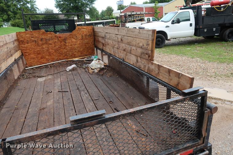 image for item DD1675 2011 Big Tex utility trailer