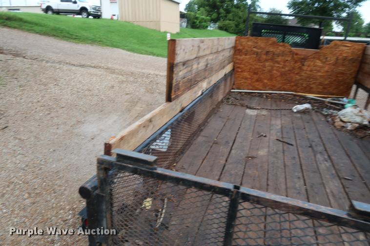image for item DD1675 2011 Big Tex utility trailer
