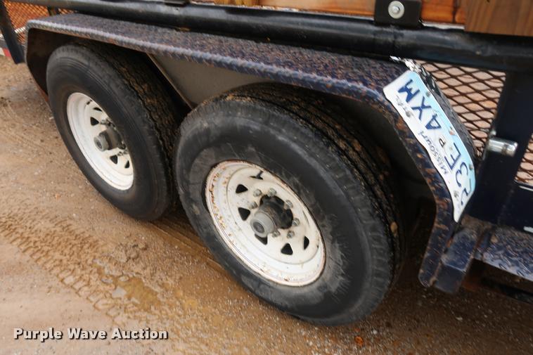 image for item DD1675 2011 Big Tex utility trailer