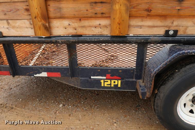 image for item DD1675 2011 Big Tex utility trailer