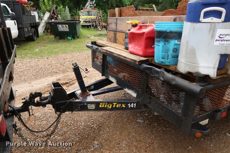 image for item DD1675 2011 Big Tex utility trailer