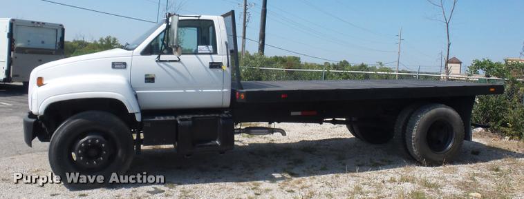 image for item DD2425 1997 GMC C7H042 flatbed pickup truck