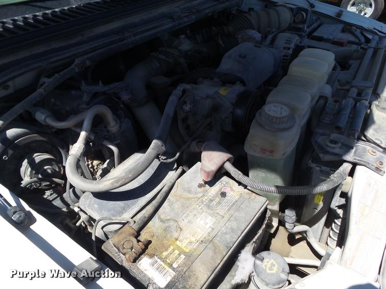 image for item DH9377 2001 Ford F350 Super Duty flatbed pickup truck