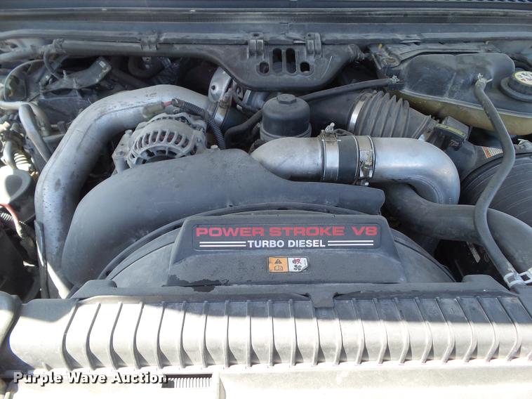 image for item DH9378 2004 Ford F350 Super Duty flatbed pickup truck