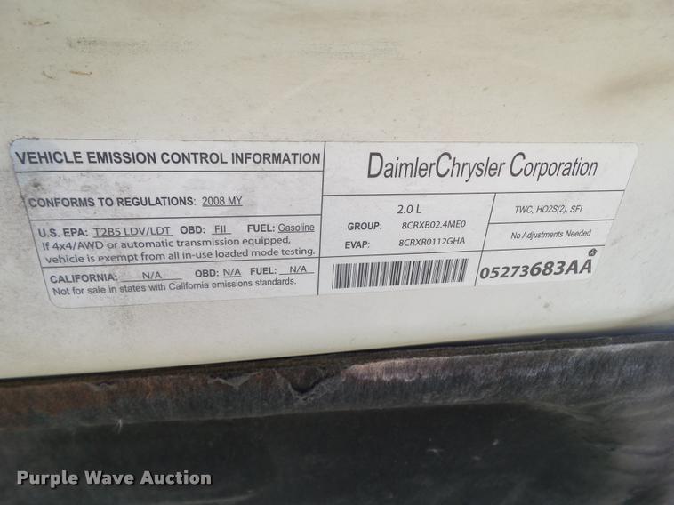 image for item DH9381 2008 Dodge Caliber SXT