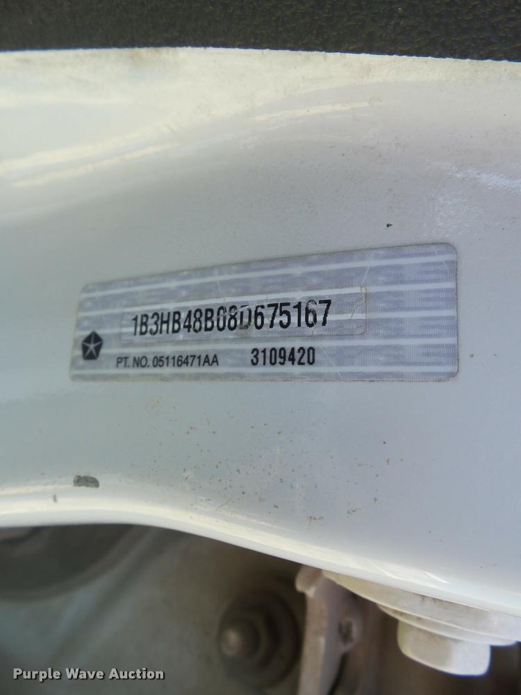 image for item DH9381 2008 Dodge Caliber SXT