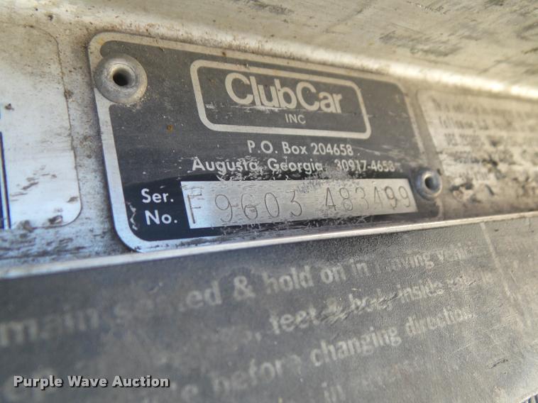 image for item DH9424 Club Car Carry All golf cart