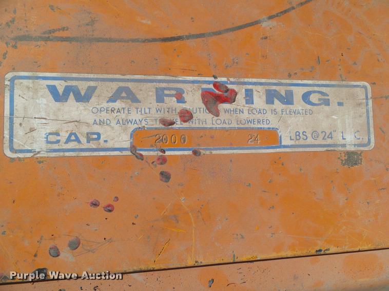 image for item DH9426 Blue Giant LT64W20 forklift