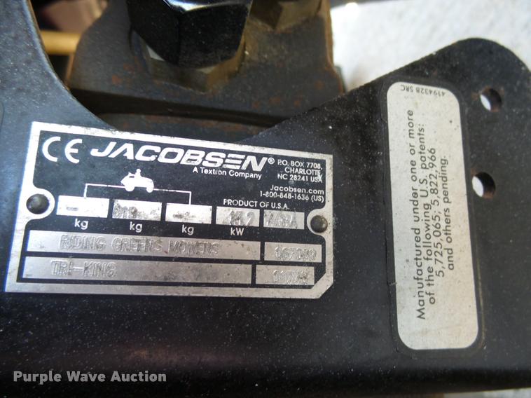 image for item DH9707 Jacobsen Tri-King 1900D trim lawn mower