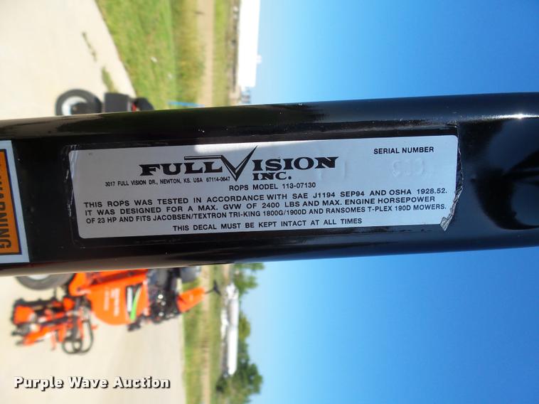 image for item DH9707 Jacobsen Tri-King 1900D trim lawn mower