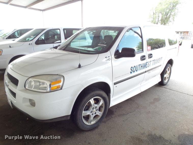 image for item DL9024 2008 Chevrolet Uplander Cargo van