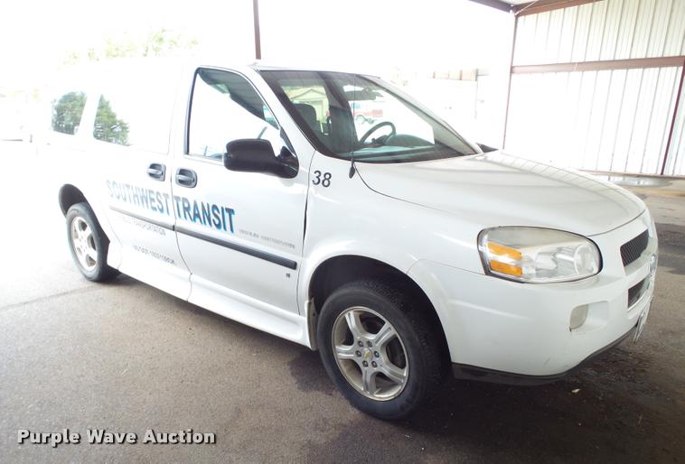 image for item DL9024 2008 Chevrolet Uplander Cargo van
