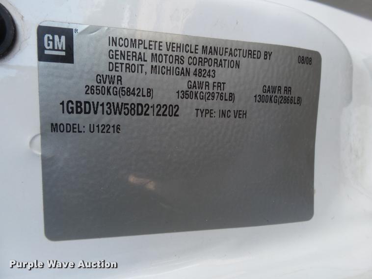 image for item DL9024 2008 Chevrolet Uplander Cargo van