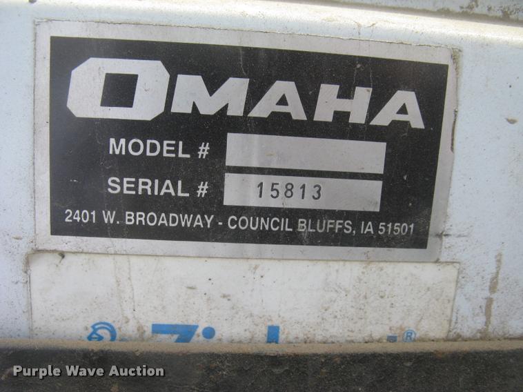 image for item DL9857 Omaha utility bed