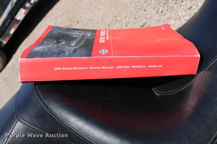 image for item DM9273 2006 Harley Davidson FXSTI motorcycle