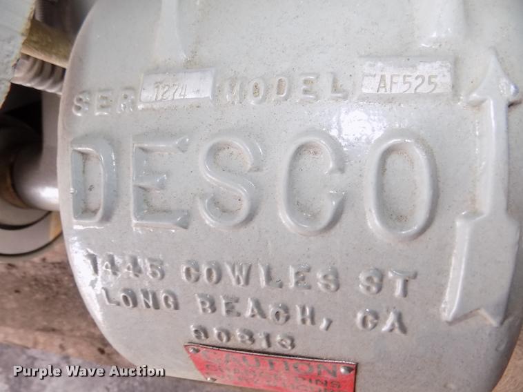 image for item DO9162 Desco AF525 concrete scarifier grinder