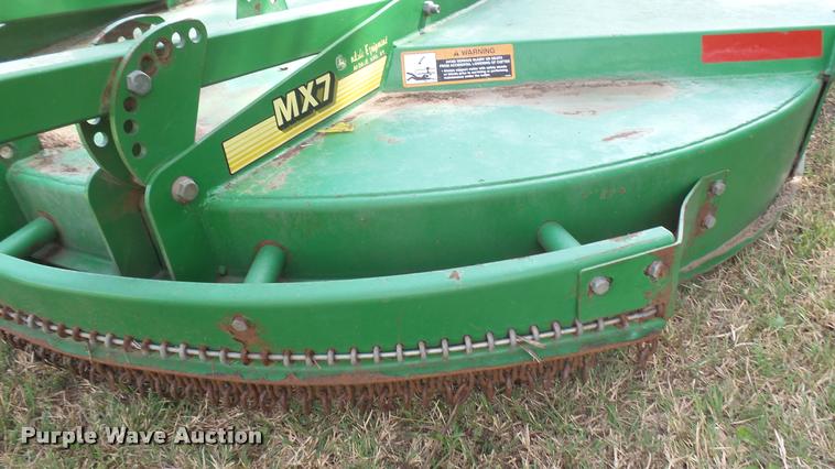 image for item DO9977 John Deere MX7 rotary mower